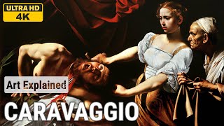 Caravaggio A collection of 10 oil paintings with title and year 15981600 4K [upl. by Aekin145]