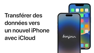 Transférer des données vers un nouvel iPhone  Assistance Apple [upl. by Murphy171]