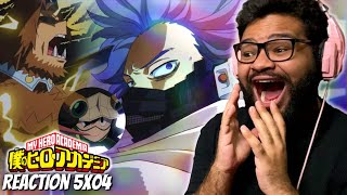 LUTA INSANA  SHINSO APELÃO ASSISTINDO BOKU NO HERO PELA PRIMEIRA VEZ TEMP 5 Episódio 4 REACT [upl. by Oiliduab]