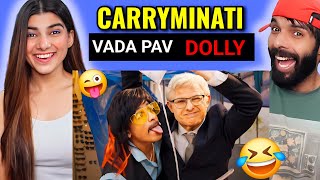 VADA PAV AUR CHAI 😍  CARRYMINATI REACTION [upl. by Ellened]