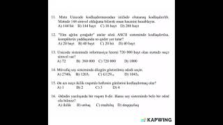 İnformatika 7 ci sinif Ksq 3 [upl. by Aneelahs527]