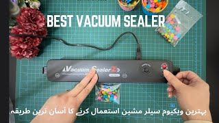 Best Vacuum Sealer Machine  Food SAVER Vacuum Sealer  Unboxing and Demonstration  Vacuum Sealing [upl. by Idnar]