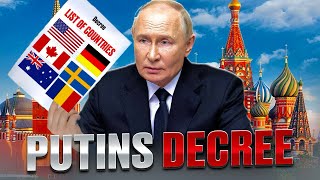 Putins Immigration Decree List Is HERE Russia opens its doors [upl. by Eerot]