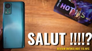 Full Review Infinix Hot 11S NFC  Kelebihan dan Kekurangan [upl. by Baron]