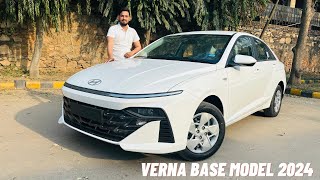 Only 11 lakh Unveiling the 5Star Queen New Verna Ex 2024 [upl. by Lali936]