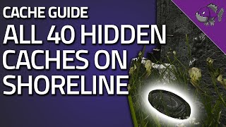 All 40 Shoreline Hidden Caches  Caches Guide  Escape From Tarkov [upl. by Noswad549]