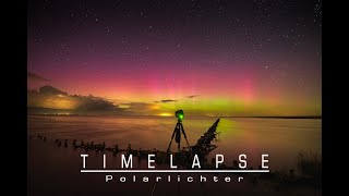 Polarlichter Timelapse neu in Deutschland vor Sylt am 13 und 14 September 2024 mit Nikon D780 [upl. by Ligetti]