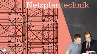 Netzplantechnik einfach erklärt  Beispiel mit kritischem Pfad [upl. by Ainahtan]