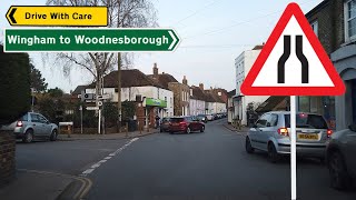 Driving Wingham to Woodnesborough [upl. by Aihsotan]