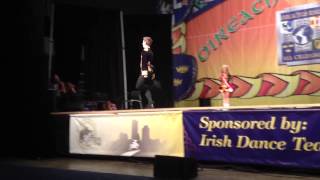 Irish Dancing Senior World Champions 2013  Claire Greaney and Tyler Schwartz [upl. by Robillard]