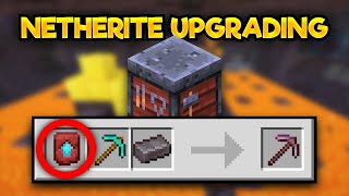 How To Upgrade To Netherite In Minecraft 121 Big Update Questions Part 1 [upl. by Bergess788]