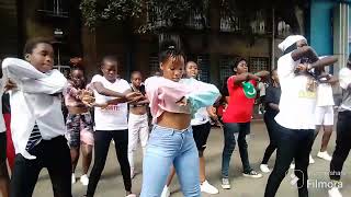 Nandi ft Rayvanny and Koffi olomide nimekuzoea remix Choreography Ruger Davido Amapiano [upl. by Moureaux]