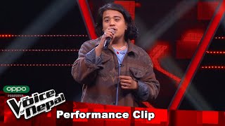 Abishekh Khagdi quotSundartakoquot Blind Audition Performance  The Voice of Nepal S3 [upl. by Thissa381]