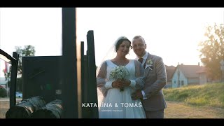 Katarína amp Tomáš  Svadobný videoklip  Wedding clip  4K [upl. by Keiryt]