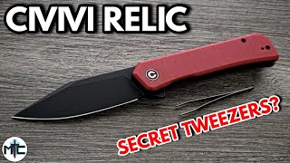 Civivi Relic Folding Knife  Overview and Review [upl. by Ardnauqal597]