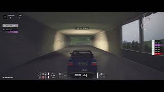 reworked eiger run on assetto corsa with e36 in the rain [upl. by Zerep]