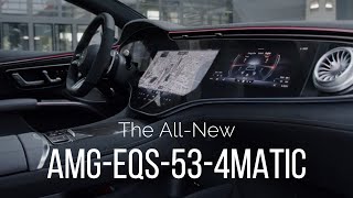 The All New AMG EQS 53 4MATIC Footage Design [upl. by Sibie]