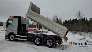 Volvo FH 540 6X4 Euro 6 tippbil grusbil schaktbil  Tipper truck finns på auktion hos Retradeeu [upl. by Betti]