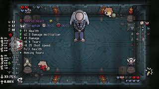 The Binding of Isaac Rebirth  Jacob amp Esau Simple Double Item Trick [upl. by Malena337]