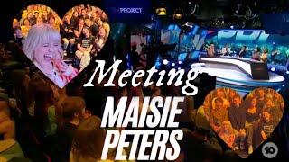 MEETING MAISIE PETERS  VLOG [upl. by Kiker]