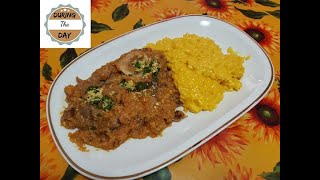 OSSOBUCO ALLA MILANESE CON RISOTTO ALLO ZAFFERANO [upl. by Ruttger]