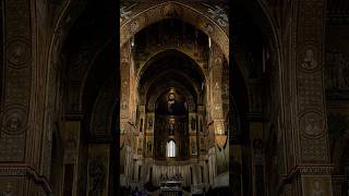 🇮🇹 cathedral monreale palermo sicily norman italy visitsicily travellingwithoutmoving [upl. by Amitie]