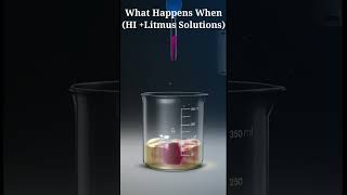 Chemistry shorts Chemistry short Reaction of hydroiodic acid with methyl red [upl. by Doralyn139]