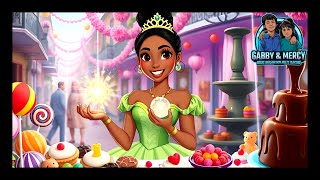 DisneyPrincess  Gabby and Mercy  kids stories  Bedtime Stories  🏰 Princess Tianas Sweet Treat [upl. by Eiral]