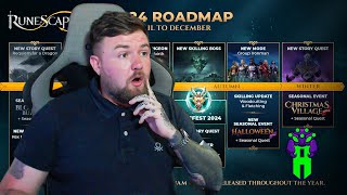 Runescape Roadmap Live Reveal HUGE THINGS ARE COMING  Runescape [upl. by Sumner]