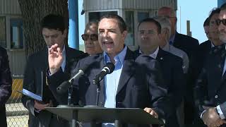 Senator Ted Cruz and Representative Henry Cuellar Press Conference 07242023 [upl. by Aihsal]