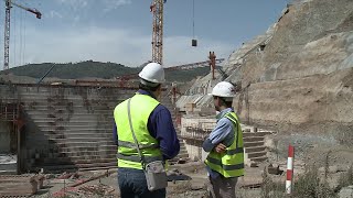 Construction du barrage de Tabellout Algérie  un défi de taille [upl. by Anit]