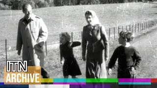 The Queen and Young Prince Charles Holidaying in Balmoral 1957 [upl. by Acsicnarf]