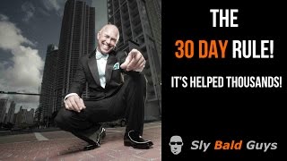 Sly Bald Guys  30 Day Rule  Its helped thousands whove gone bald [upl. by Ramu]