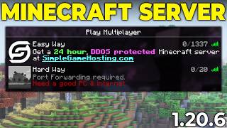 How To Make a Minecraft 1206 Server [upl. by Justine]