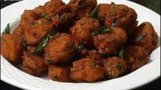 Crispy soybean pakora  Soya chunks pakora  Milli Maker pakora  Shorts [upl. by Siravat]