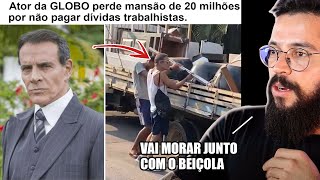 ATOR DA GLOBO É DESPEJADO DA SUA MANSÃO DE 20 MILHÕES [upl. by Klimesh]