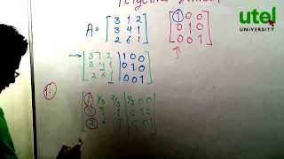 Álgebra lineal  matriz inversa 1 de 5 [upl. by Quintilla926]