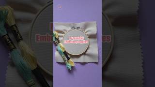 Embroidery kit essentials embroiderydesign embroidery [upl. by Lamori]