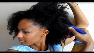 Jhydrate mes cheveux secs amp crépus  recette 100 naturel [upl. by Selia137]