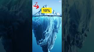 Why is Most of The Iceberg in Water youtubeshorts shorts ytshorts iceberg [upl. by Nurse425]