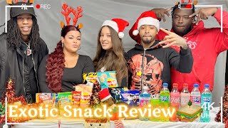 FIRST EVER EXOTIC SNACKS REVIEW INTRODUCING THE DELI FAMILY 🥪🥤 [upl. by Raimundo810]