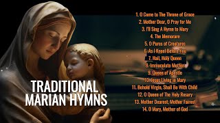 Traditional Marian Hymns Album With Lyrics marianhymns mariansongs [upl. by Orgalim592]