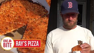 Barstool Pizza Review  Rays Pizza New Bedford MA presented by Mugsy Jeans [upl. by Boser]