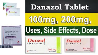 Danazol 200 mg tablet danazol uses in urdu Danazol 100 mg uses in hindi Side effects Dosage [upl. by Airretal]