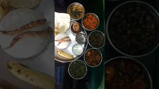 🔥Andhra Bhojanam🔥Veg Thali🍽Rayalaseema specialAndhracusinefood youtube shorts [upl. by Wittie]