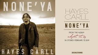 Hayes Carll  NoneYa Official Audio [upl. by Grania]