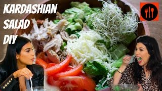 Kardashian Salad  Chicken Chef Salad [upl. by Aihsot834]