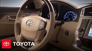 20112012 Avalon HowTo Interior Design  Toyota [upl. by Anelet]