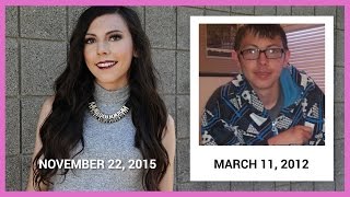 Male to Female  Transgender Transition Timeline  Casey Blake [upl. by Ahsyekat241]