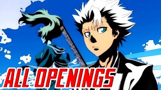 EVERY BLEACH OPENING 1  17 FULL 4K [upl. by Neelahs]